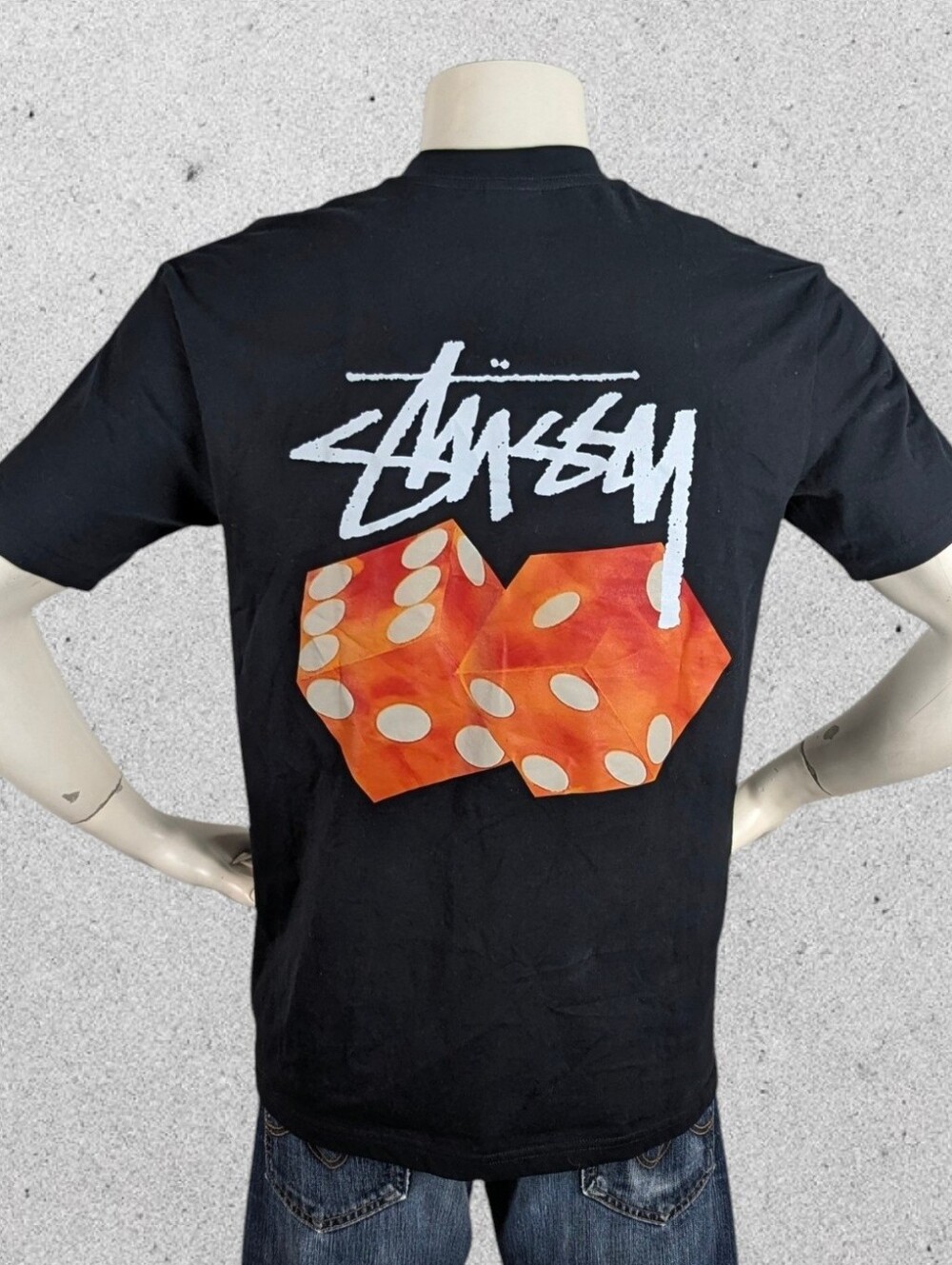Stussy Dice T Shirt Size Large Tee